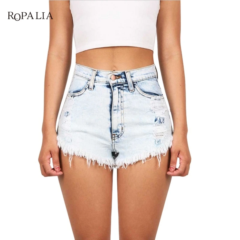 Buy Denim Shorts Sexy Women's Fashion Brand Vintage