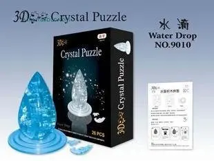 

DIY toys, novelty toys, 3D Crystal Puzzle (pyramid) Educational toy