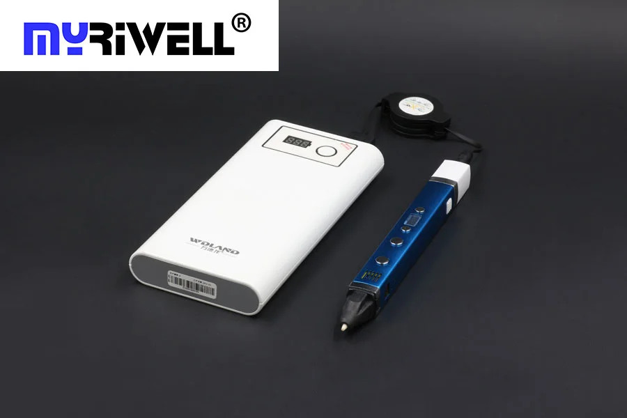 

Creative 1.75mm ABS/PLA DIY Metal USB 3D Printing Graffiti Pen LED/LCD Screen 3D Pen Painting Pen Handle For Kids Drawing Design