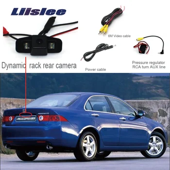 

Liislee For Honda For Accord Euro Parking Rear View Camera Reverse Backup Camera Night Vision +Water-Proof