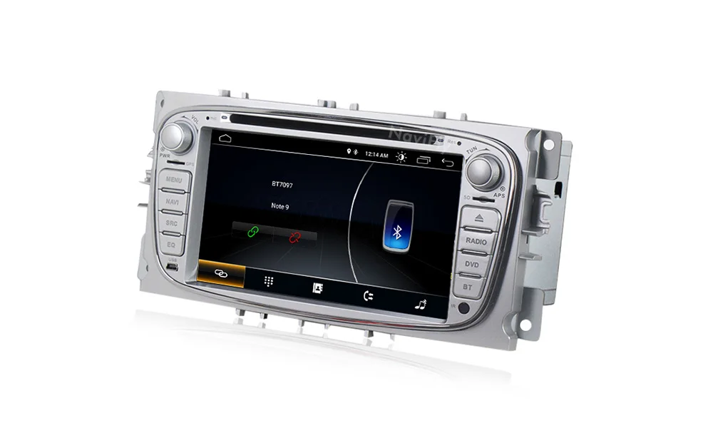Cheap New Arrival! Android 8.1 system car dvd player for FORD/Focus/S-MAX/Mondeo/C-MAX/Galaxy support gps Navigation wifi bluetooth FM 21