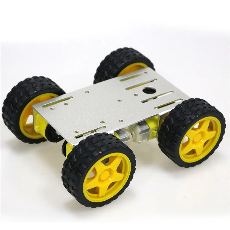 Buy 4wd Car Chassis C101 With Four TT Motor Wheel For Arduino Uno R3 Diy Maker Eduational Teaching Kit