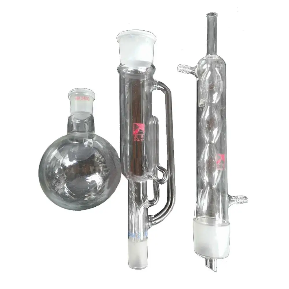Новый лабораторный Soxhlet Extractor 250 мл бытовой дистиллятор эфирных масел с