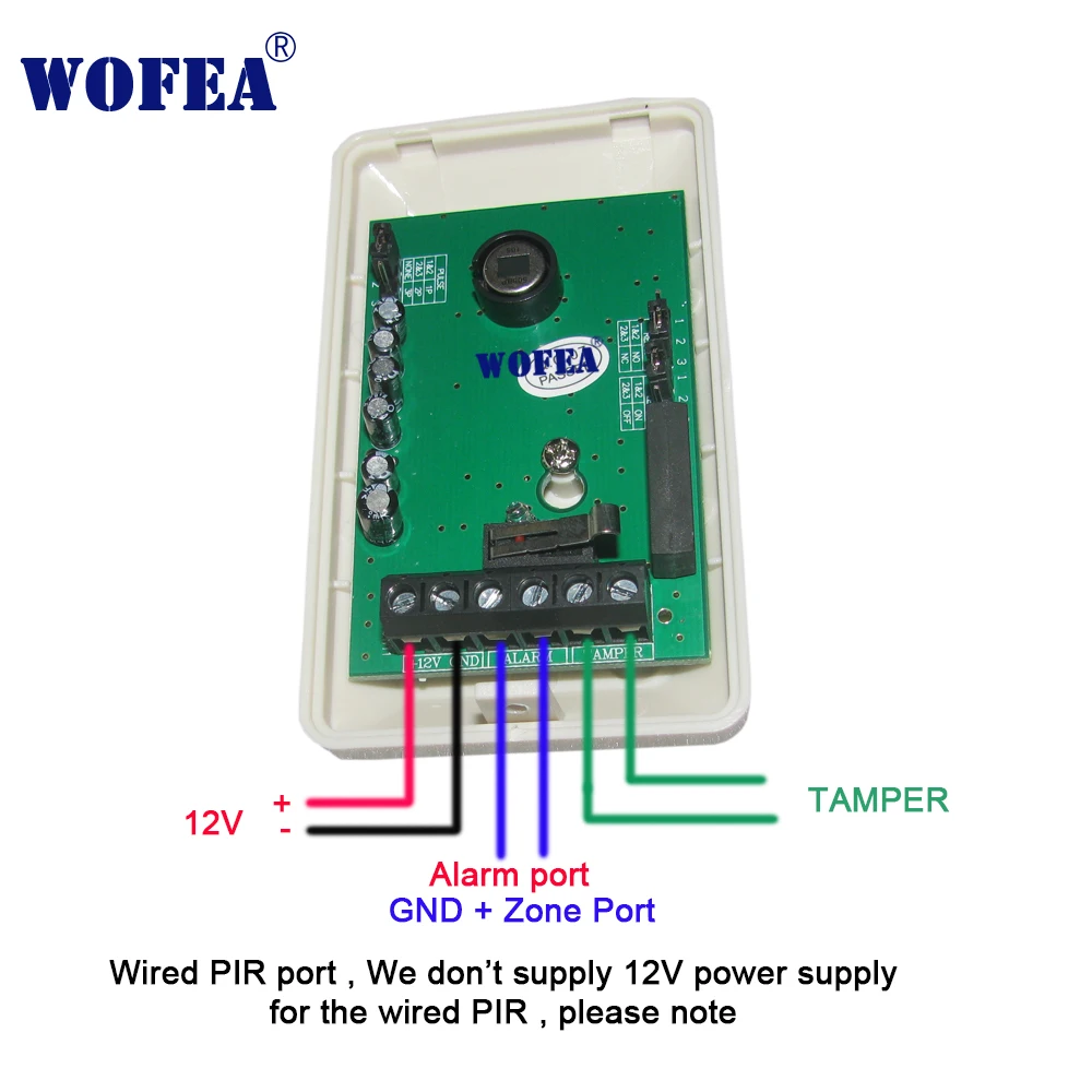 wired PIR sensor