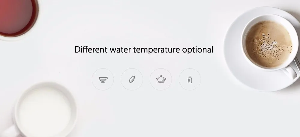 Xiaomi Mijia Smart постоянный температурный контроль, электрический чайник для воды 1.5L 12 часов термостат поддержка мобильного телефона приложение