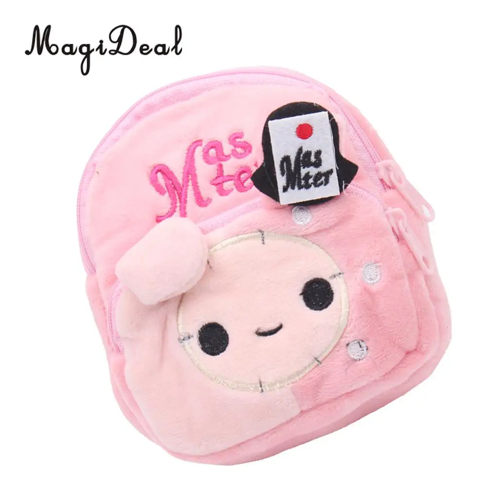 Cute Funny Cartoon Straps Backpack School Bag for 18 Inch   American Doll Accessory 15cm 5Kinds