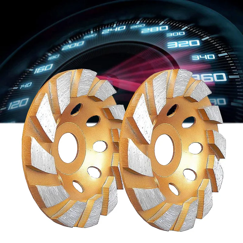 

4 inch Grinding Wheel Diamond segment grinding CUP wheel disc grinder concrete Granite Stone