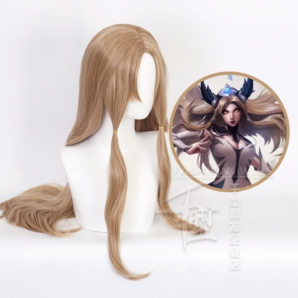 Аниме Лига Легенд LOL Irelia лезвие танцор длинные Косплэй костюм парик из