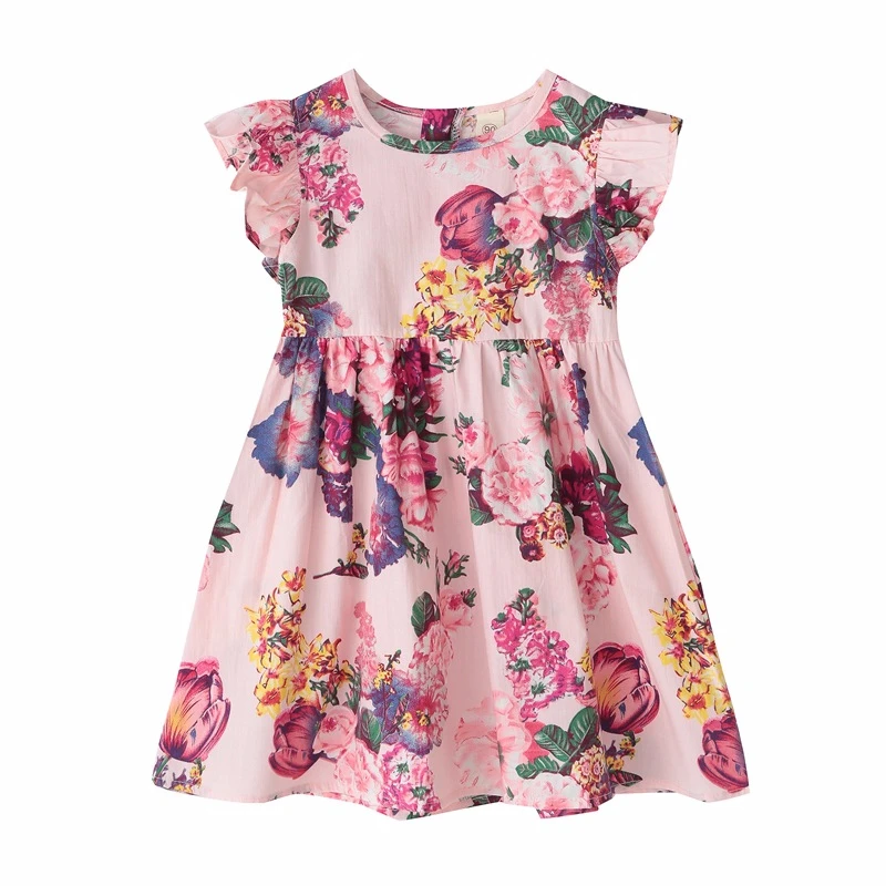 Милая Новая модная детская одежда в Корейском стиле летнее платье без рукавов платье-майка в полоску для девочек - Цвет: C 302338