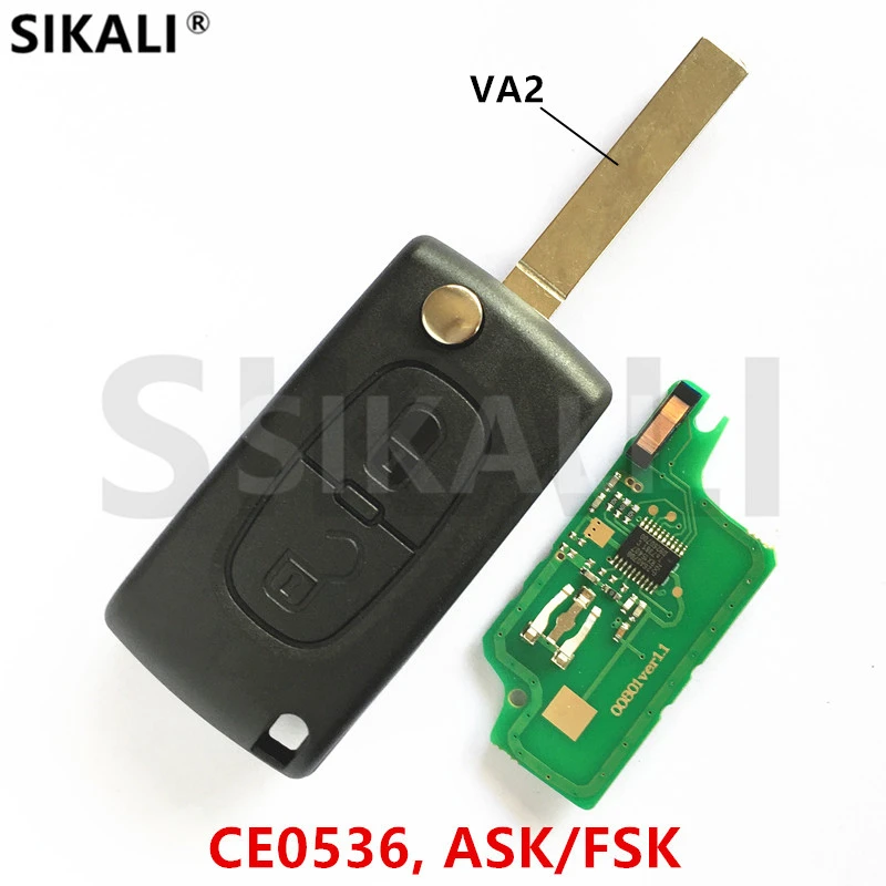 Odysseus Goed gevoel Papa 2BT CE0536 VA2) afstandsbediening Sleutel voor Citroen C1 C2 C3 C4 C5  Berlingo Picasso Voertuig Auto Auto Afstandsbediening VRAGEN/FSK  Signaal|key for|key for citroenkey key - AliExpress