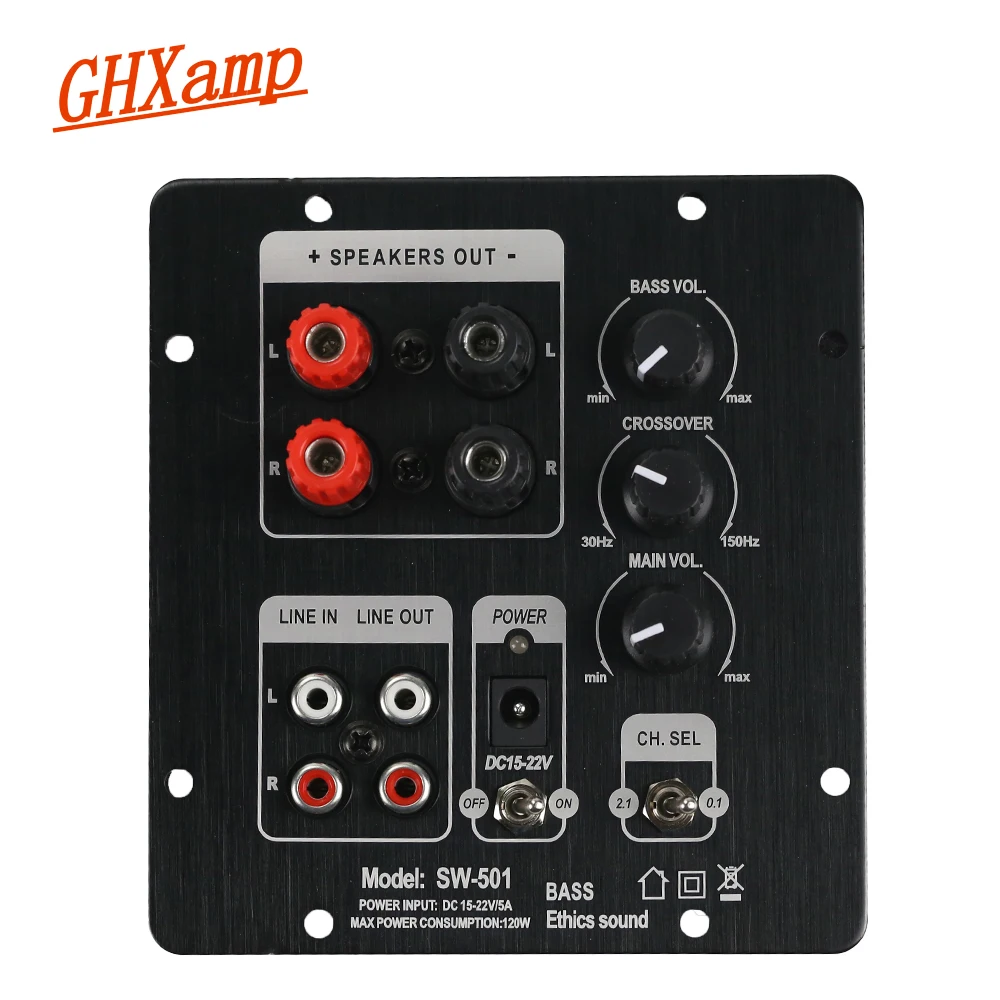 Ghxamp 2.1 Subwoofer Speaker Amplifier Board TPA3118 Audio 30W*2 +60W Sub AMP With Independent 2.0 Output Ghxamp 2.1 Subwoofer Speaker Amplifier Board TPA3118 Audio 30W*2 +60W Sub AMP With Independent 2.0 Output