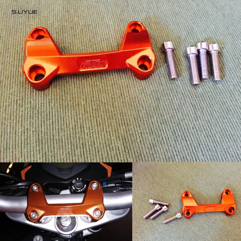 rc 390 handlebar risers
