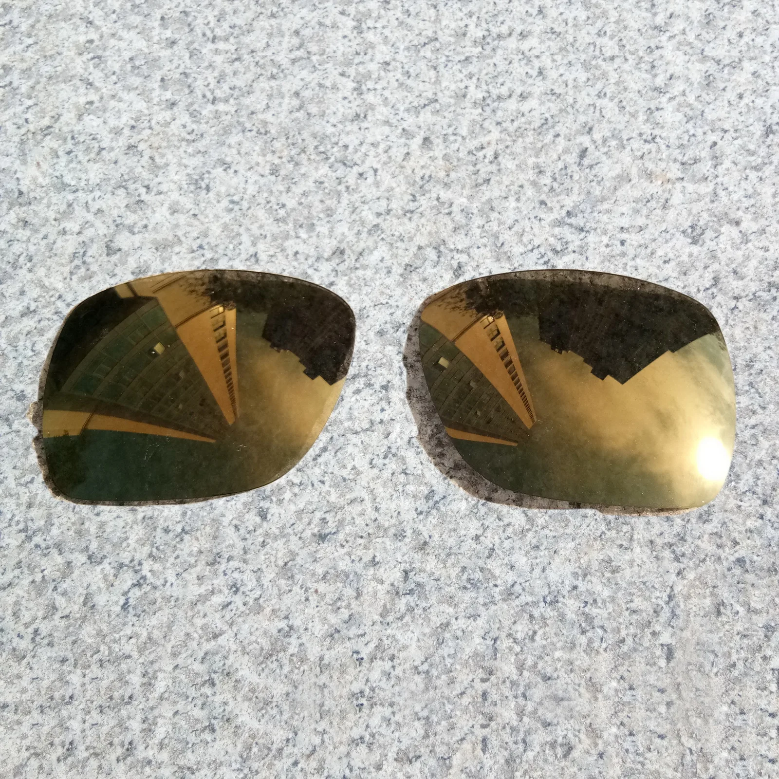 

Wholesale E.O.S Polarized Enhanced Replacement Lenses for Oakley Deviation Sunglasses -Bronze Gold Polarized Mirror