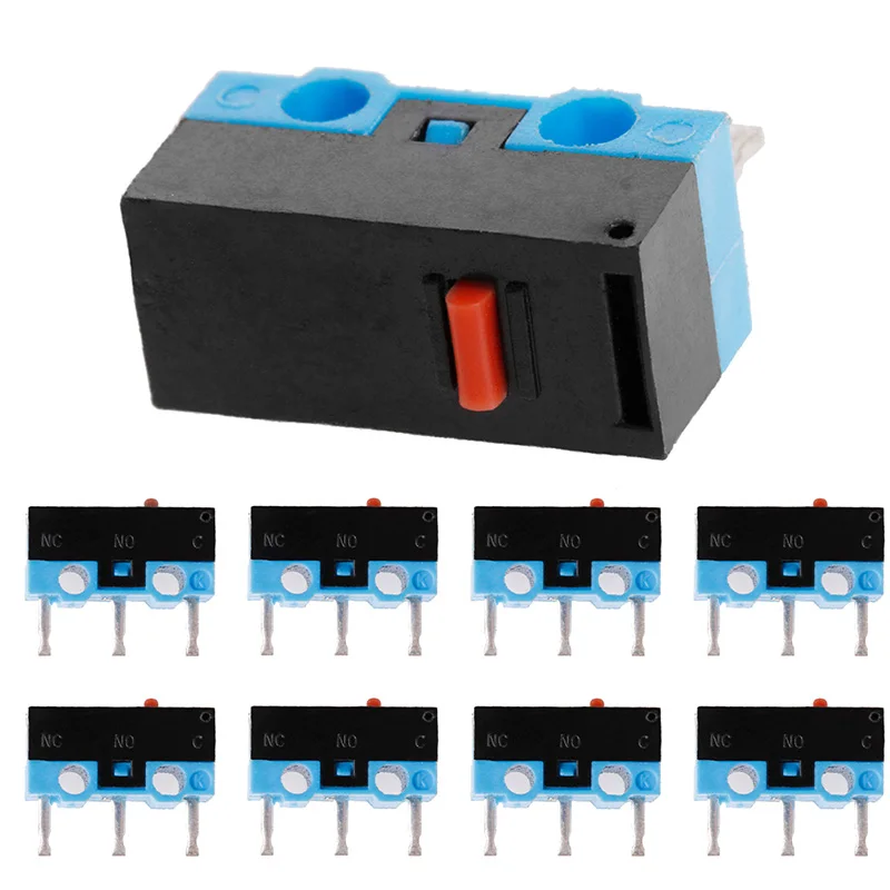 10PCS Button Switch 3Pin Mouse Switch Microswitch For RAZER Logitech G700 Mouse H02