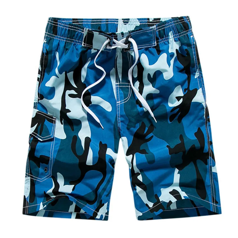 2019 New Men's Casual Camouflage Printing Beach Surfing Swimming Loose Quick Dry Short Pants Swim Briefs Beach Short #3j15 (6)