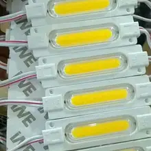 2 Вт высокой мощности Мощность COB Светодиодный модуль Водонепроницаемый IP65 DC12V инжекционного метода литья, освещенная реклама DIY свет бар WW W CW R G B
