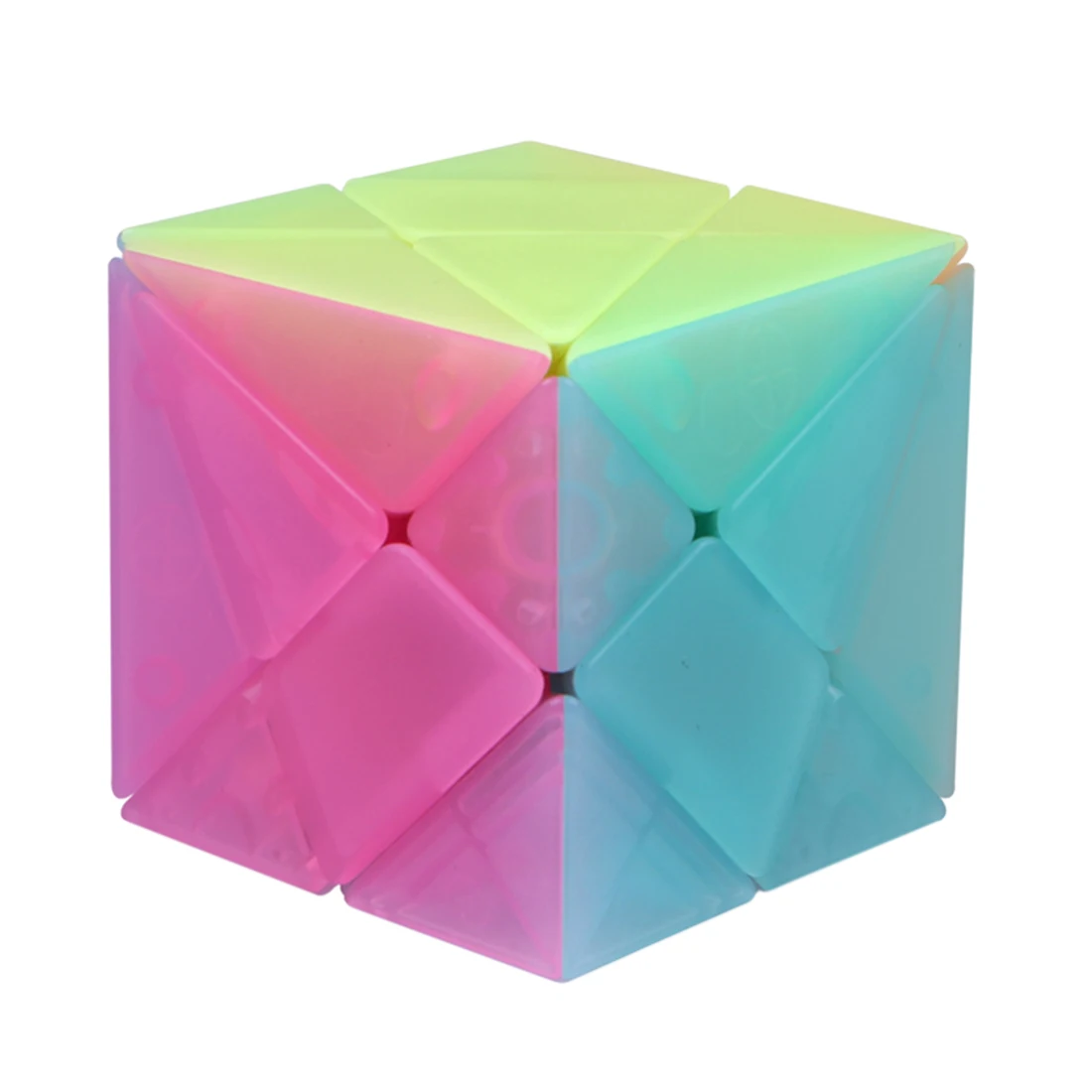 Qiyi Axis волшебный куб головоломка куб ранняя развивающая игрушка для детей куб-желе цвет