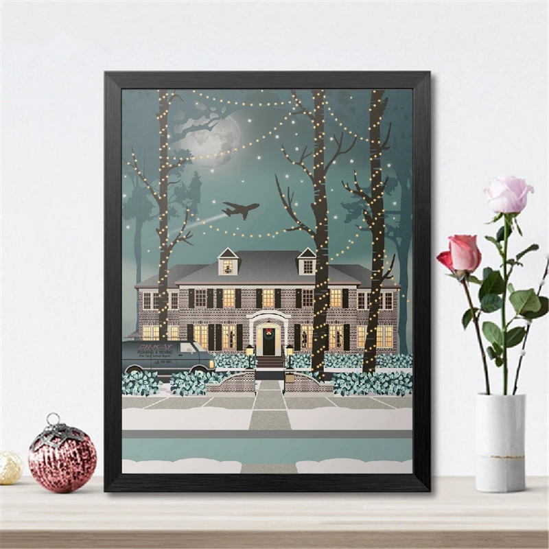 home alone movie art print