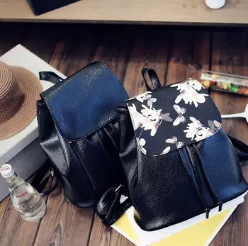 

101317 hot new lady PU backpack children casual travel bag