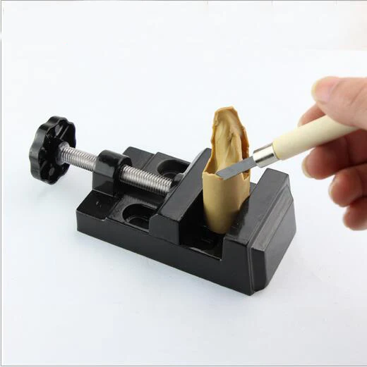 

Pottery Polymer Clay Sculpting Tool Set Clay Model Engraving Pliers Mini Metal Make It Fixed Polymer Clay Tools Clamp Clip Kits