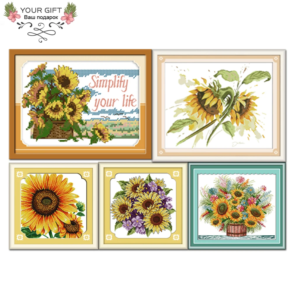 Набор для вышивки крестиком Joy Sunday H035H036(1)H036(3)H087H142 14CT 11CT|joy sunday|cross stitch kitscounted cross kits |