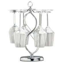 Creative Wine Rack Home Kitchen Decoration Wine Goblet Glass Bottle Goblet Inverted Holder 200ml hot sale creative home decoration 3d resin skull shape stainless steel wine goblet