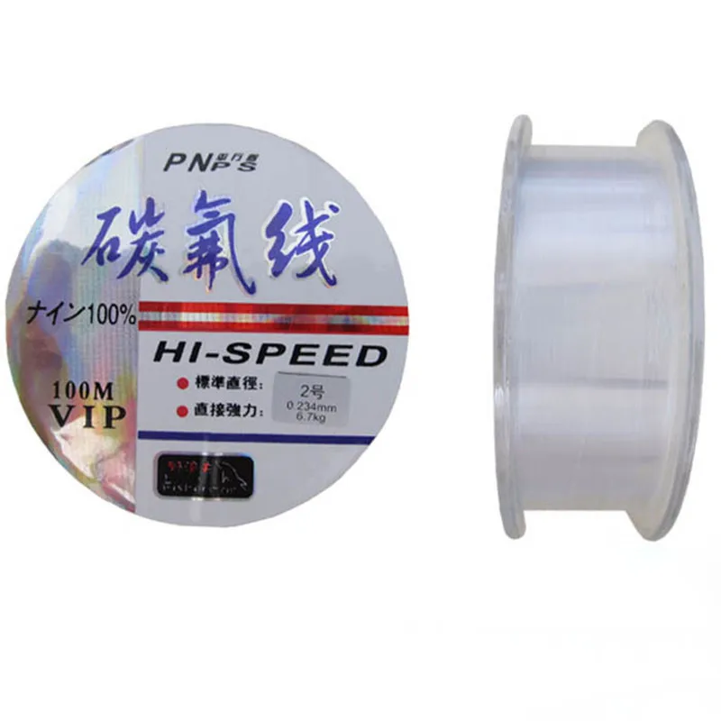 100m Fluorocarbon Fishing Line Transparent Carp Wire Nylon Multifilament Fishing Lines Super Stronger Monofilament Fish Tackle