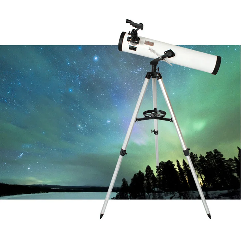 

Outdoor Scientific experiment HD Night vision Professional Astronomical Telescope 70mm Refractor Moon Watching for Kids Adults