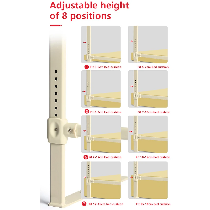 Вертикальный подъёмный забор для детской кроватки, небьющиеся Защитные Перила, Детская безопасность от 1,2-2,2 метров, прикроватная перегородка, ограждение для кровати