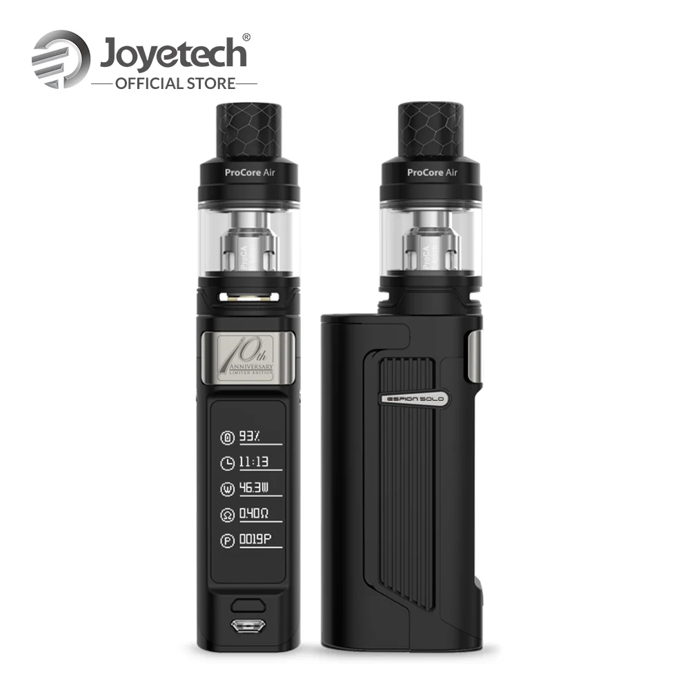 Оригинальный комплект атомайзера Joyetech ESPION Solo с атомайзером ProCore Air емкость 4 5 мл