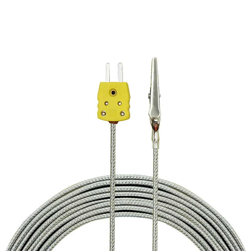 

TL0500, K-Type Sensor Probes Alligator Clip for K-Type Thermocouple Meter in Temperature upto 500 XC