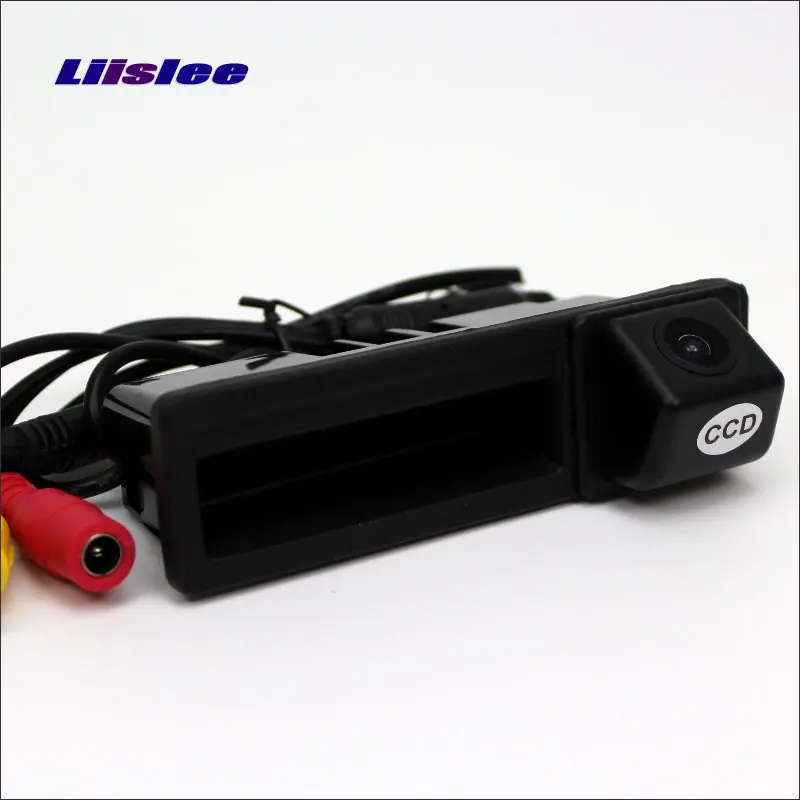 Car Camera For Audi Q7 2011 2012 2013 / Rear View Camera / HD CCD RCA NTST PAL / Trunk Handle OEM