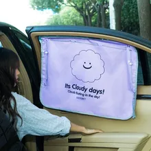 Auto Cartoon printing Front Window Solar Protection Sun shade Insulation Automobiles Exterior Car Accessories Supplies Products