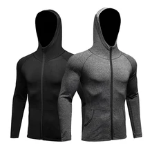 Yuerlian спортивная куртка весна осень зима езда по бездорожью Гонки Спортивная куртка одежда фитнес быстросохнущие пальто с капюшоном