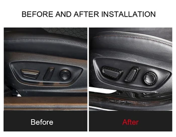 

Car Accessories For Toyota RAV4 2019 2020 ABS auto Car Styling Interior Accessories Car Seat Adjustment Buttons Cover Trim 6PCS