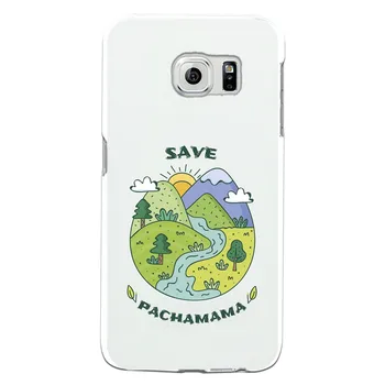 

Stand case costume drawing Save Pachamama WP003 for Samsung Galaxy S6 Edge