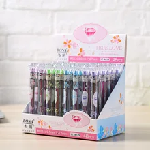 0,5 мм Цвет механический карандаш заправка 0,7 мм Цветной карандашный грифель как письменные принадлежности 48 шт./компл