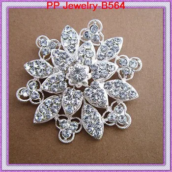 

Free Shipping Bridal Dress Flower Brooch Wholesale Cheap Price Wedding Jewelry