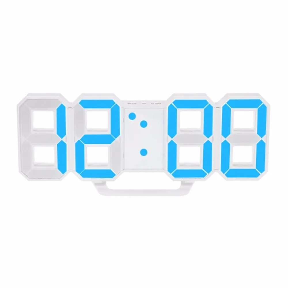 

Modern Design Large Size Digital LED Wall Clock Watch Unique Vintage Home Decoration Timer Watch Alarm Clocks
