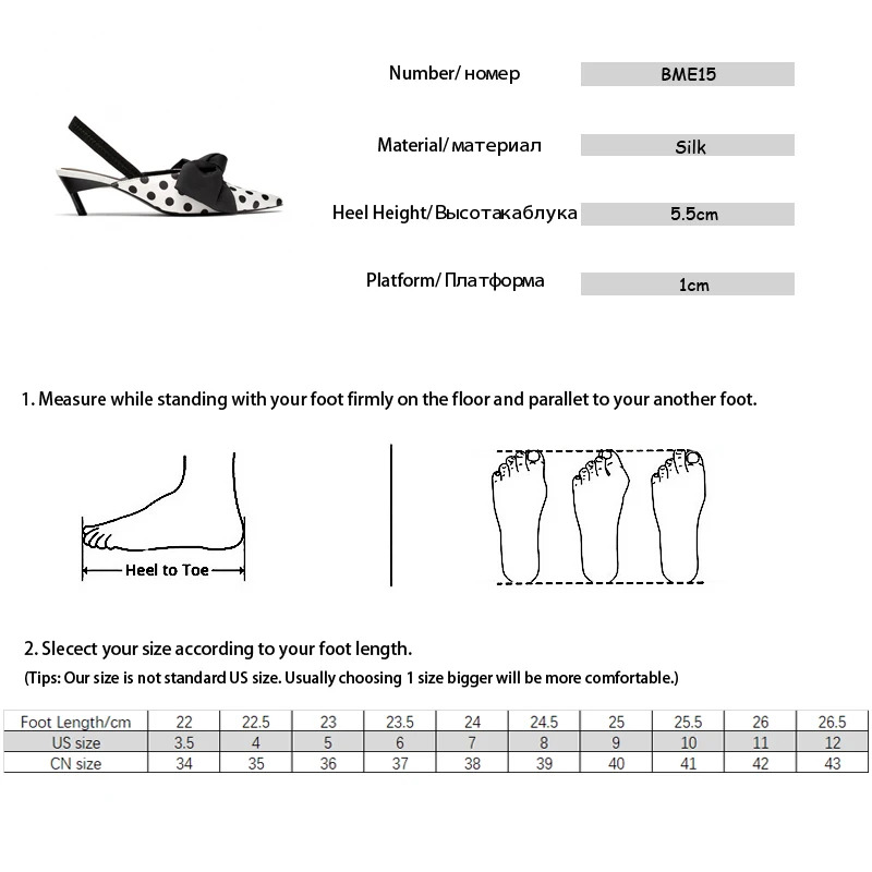 Baimier/; летние женские босоножки в горошек; женские туфли без задника на каблуке «рюмочка» с бантом; босоножки на высоком каблуке с острым носком; женские туфли-лодочки