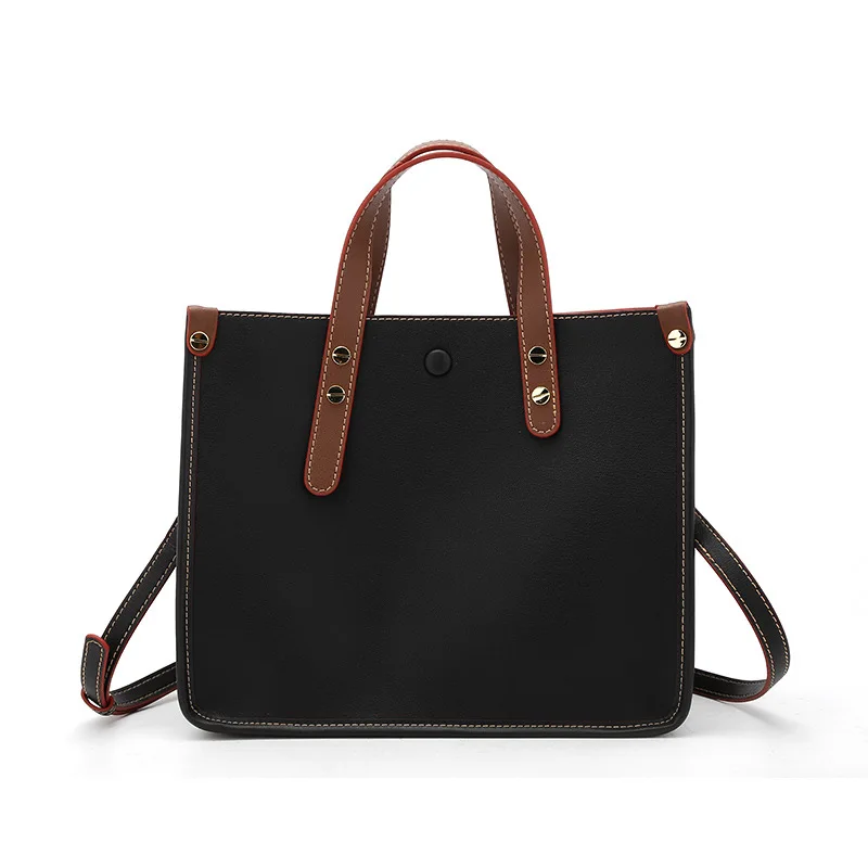 

2019 Spring New Leather Handbags Slung Shoulder Bag