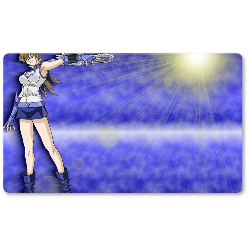 

Many - Blue Obelisk Asuka (Alexis) - Yu-Gi-Oh! Playmat Board Game Mat Table Mat for YuGiOh Mouse Mat