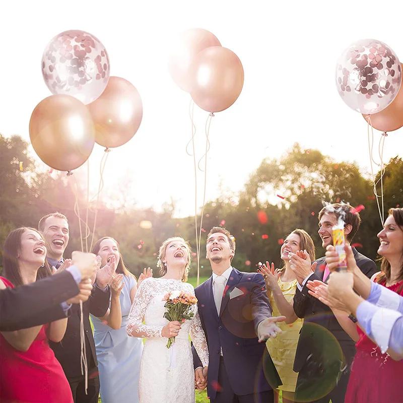 

10PCS/Set Wedding Birthday Party Confetti Balloons Party Decoration Bridal Shower, Baby Shower, Weddings, Engagements