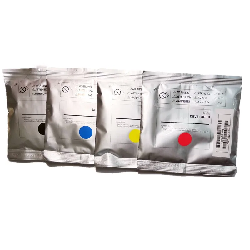

4 Pack Original Color Developer DV311 DV512 for Minolta Bizhub C220 C280 C360 C224 C284 C364 ADC218 C454 C554 Iron Powder