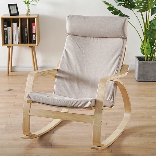 1B Скандинавское кресло-качалка, ленивый диван, балконное кресло, кресло для отдыха, кресло для беременных женщин, кресло для взрослых, домашнее кресло - Цвет: X03