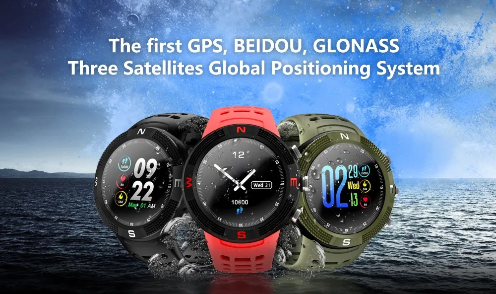 № 1 gps часы, спортивные Смарт-часы наручные часы мужские Для женщин Bluetooth 4,2 IP68 Водонепроницаемый Смарт-часы gps шагомер 1,3 дюймов