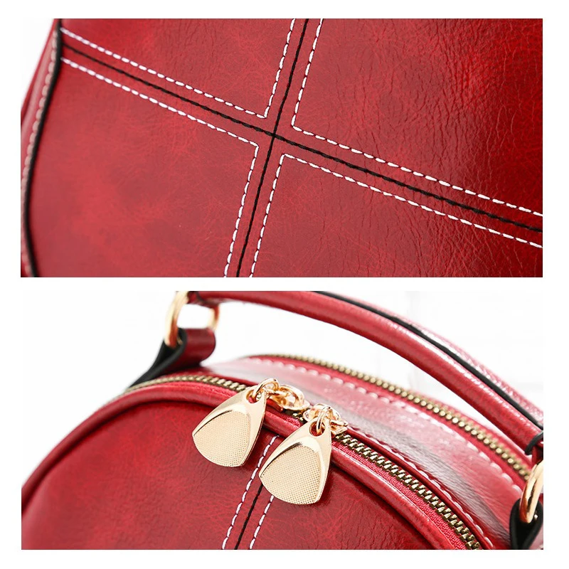  ZMQN Flap Bags For Women 2019 Vintage Crossbody Bags Small Ladies Handbag Side Red Shoulder Leather - 33027176143