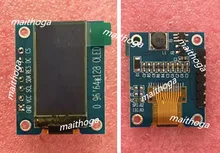 Maithoga 0.96 polegadas 7 p i2c spi branco oled módulo de tela vertical ssd1107 drive ic 64*128