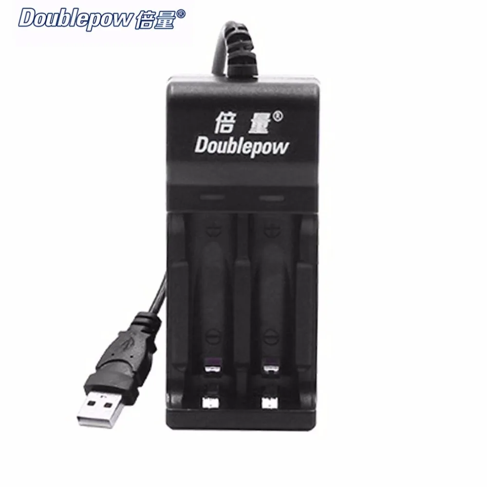 

Doublepow 2 Slots Battery Charger AA AAA Rechargeable Battery Charger Universal Standard Rapid Charging With LED Indicator Light
