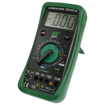 

AC DC Voltmeter Ammeter Ohmmeter DY2201 Digital Multimeter